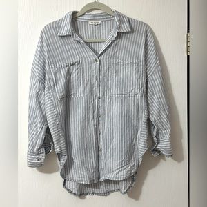 Blu pepper size small blouse